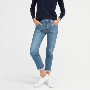 Everlane Mid-Blue Modern Boyfriend Jean, Size 26